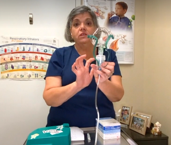 nebulizer asthma breathing summer winter spring fall treatment safety prevention allergies lungs air how to tips