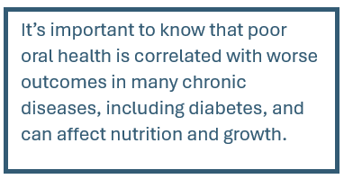 early dental care tip box