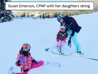 susan kids skiing
